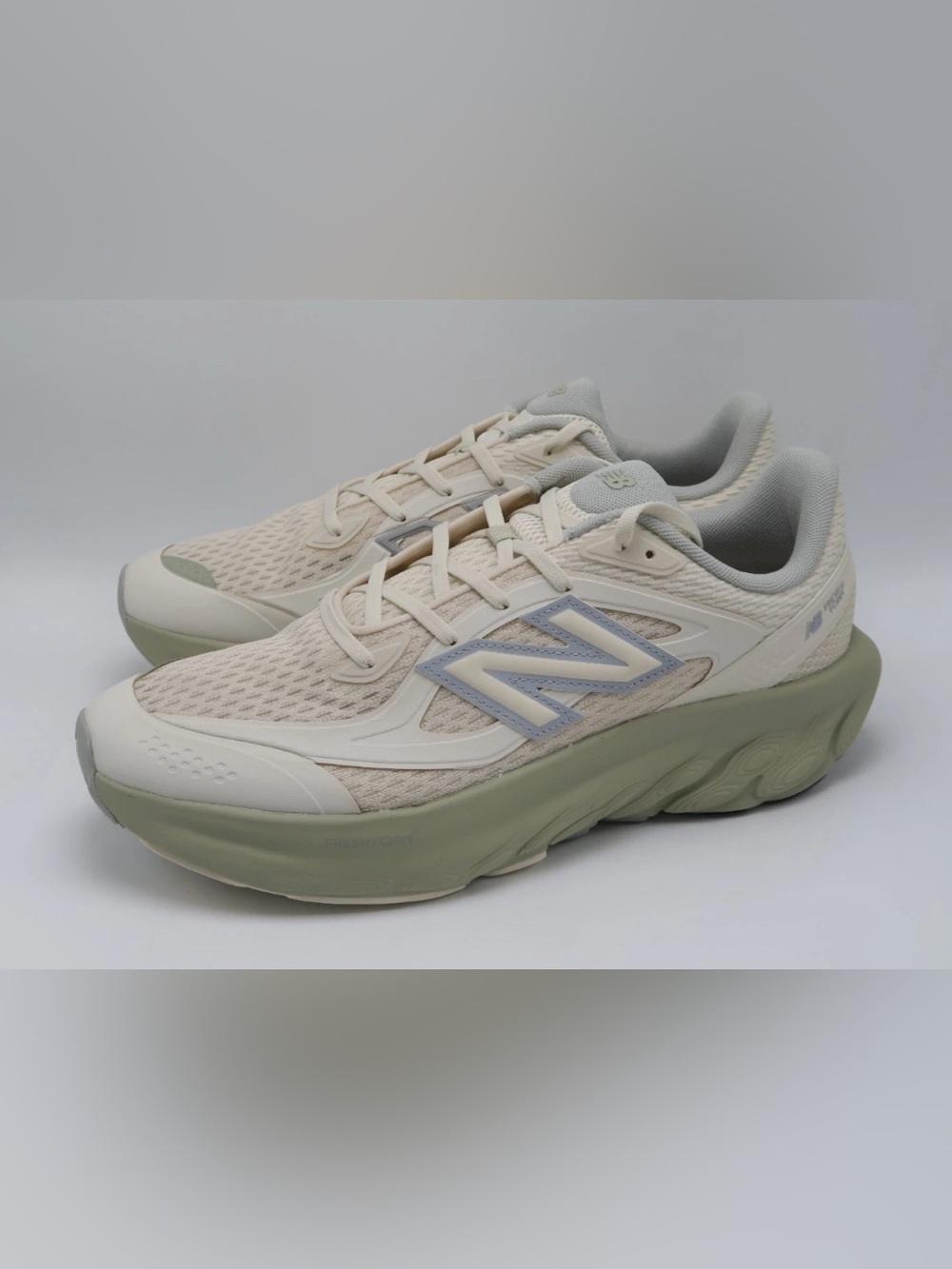 New Balance Fresh Foam Trainer Linen Olivine Mesh Shoes Beige Green  UTRNWA 10.5